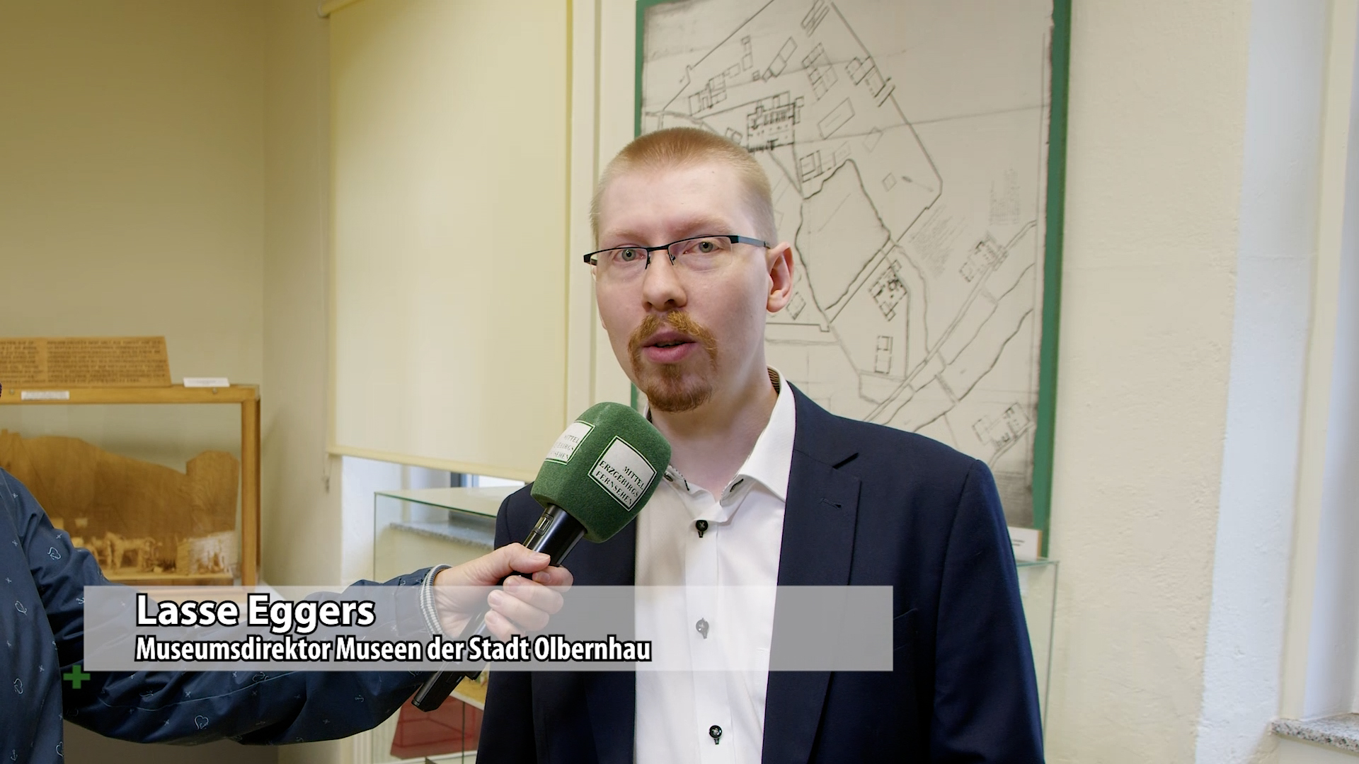 MEgional am 27. August 2021 mit dem neuen Museumsdirektor der Stadt Olbernhau