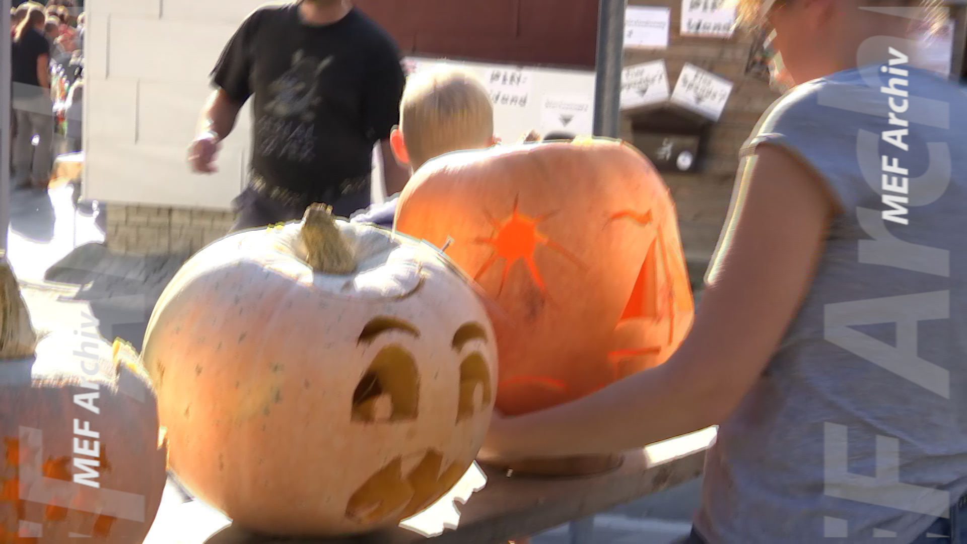 MEgional am 27. Oktober 2021 mit Ideen zum Kürbisschnitzen