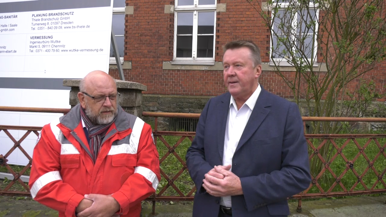 MEgional am 16. Mai 2019 mit dem Baubeginn am MVZ in OIbernhau