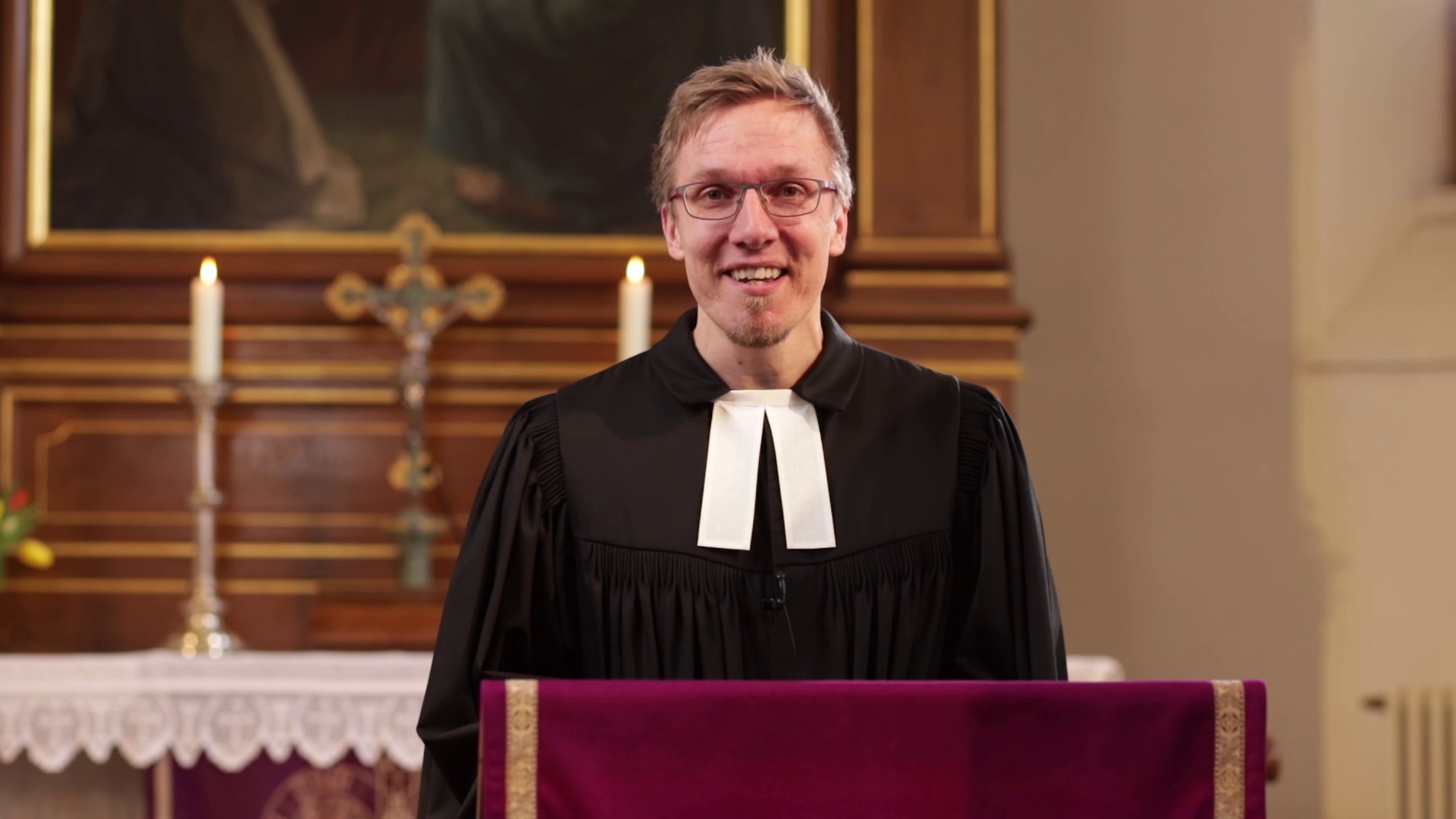 Der zweite MEF Fernseh-Gottesdienst mit Pfarrer Burkhard Wagner Der zweite MEF Fernseh-Gottesdienst mit Pfarrer Burkhard Wagner