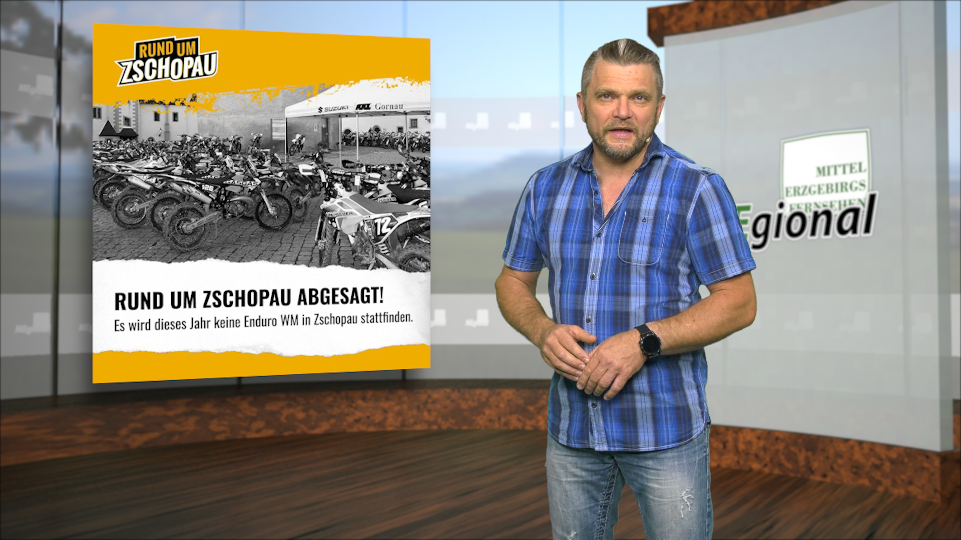 MEgional am 8. Juli 2020 mit der Absage von Rund um Zschopau