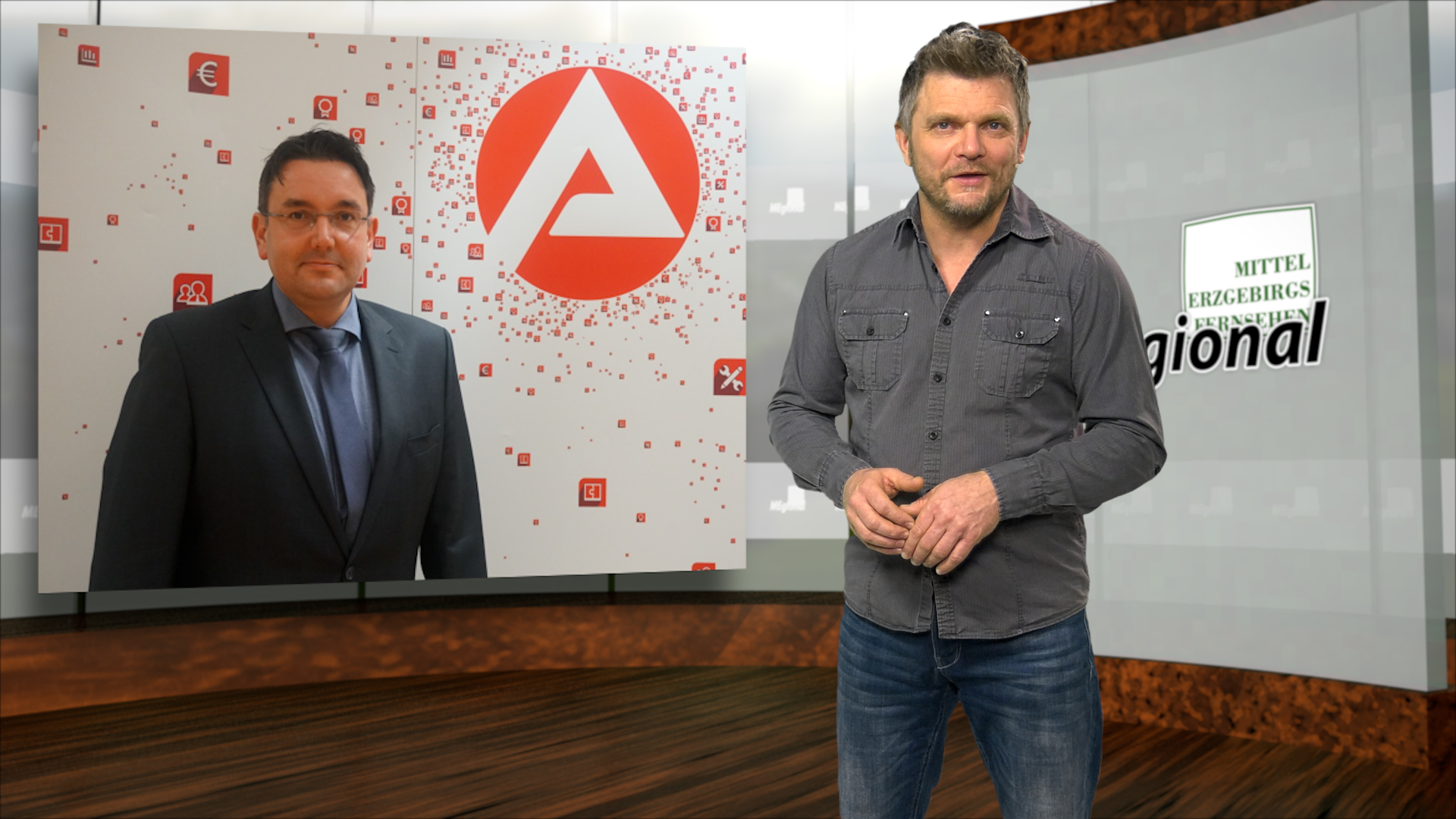 MEgional am 06. Januar mit dem neuen Leiter der Arbeitsagentur Annaberg Buchholz