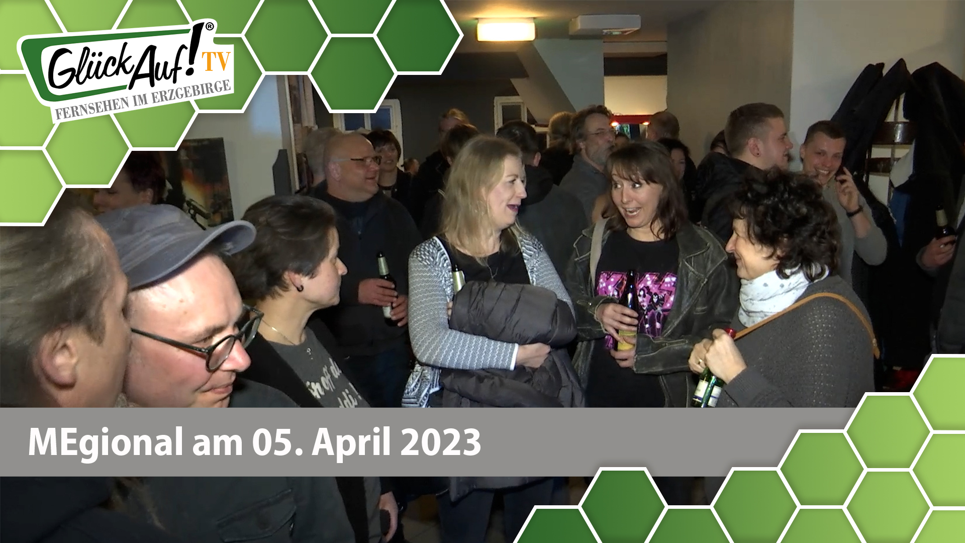 MEgional am 5. April 2023 u.a. mit dem Jubiläum der Kniebreche