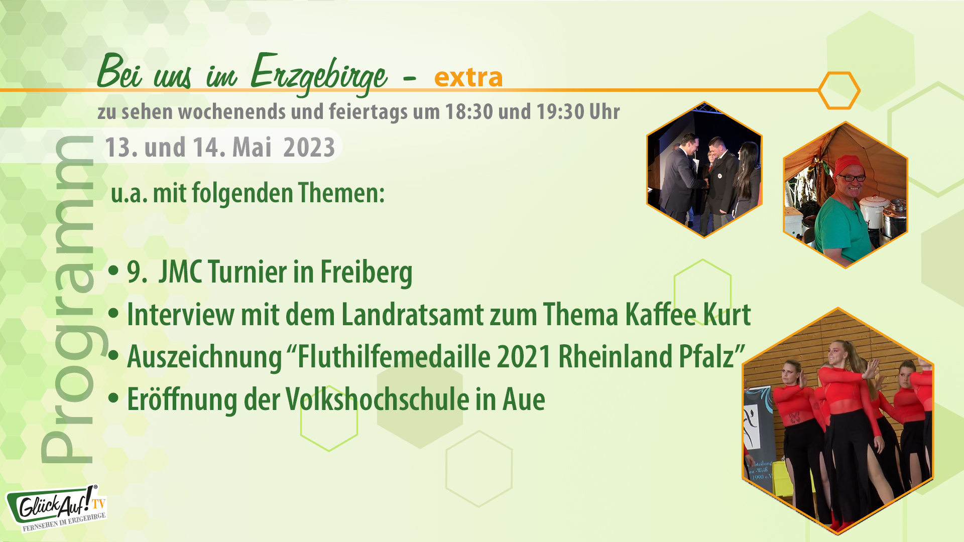 Bei uns im Erzgebirge - extra für das Wochenende der 19. Kalenderwoche 2023