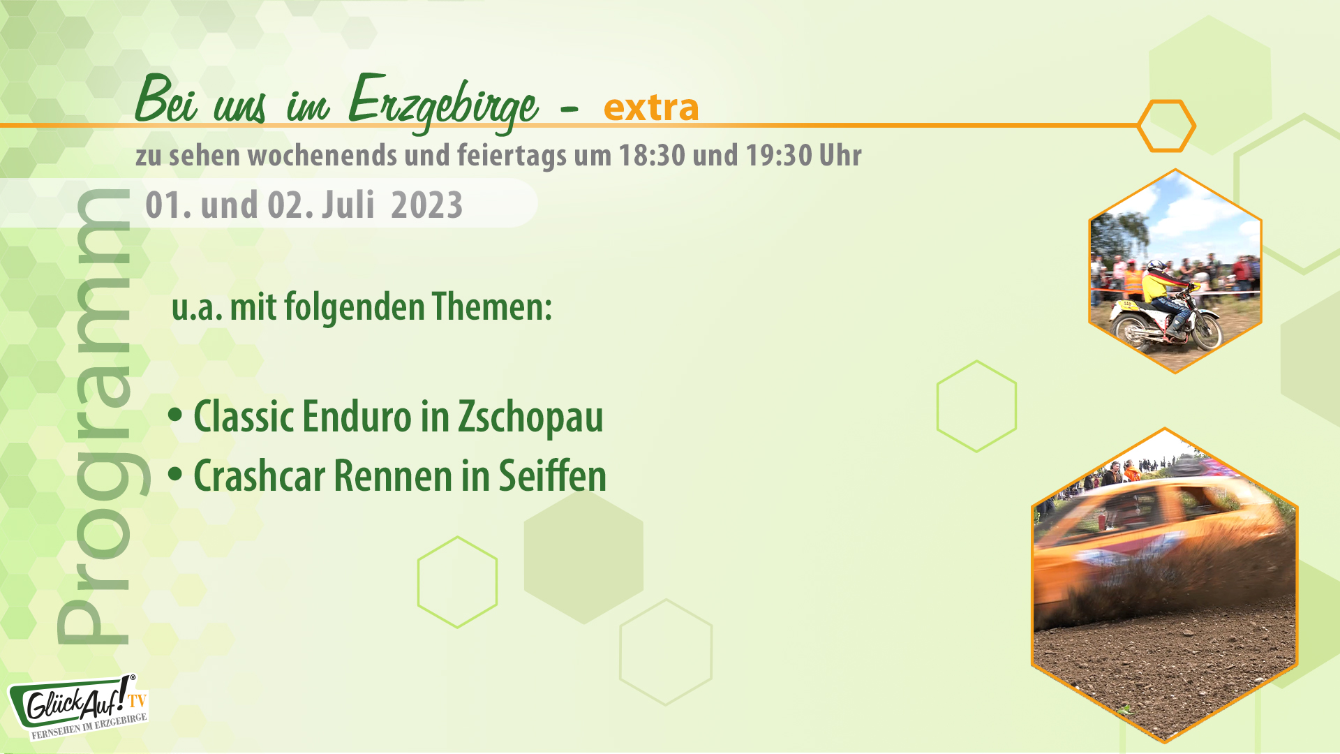 Bei uns im Erzgebirge - extra für das Wochenende der 26. Kalenderwoche 2023