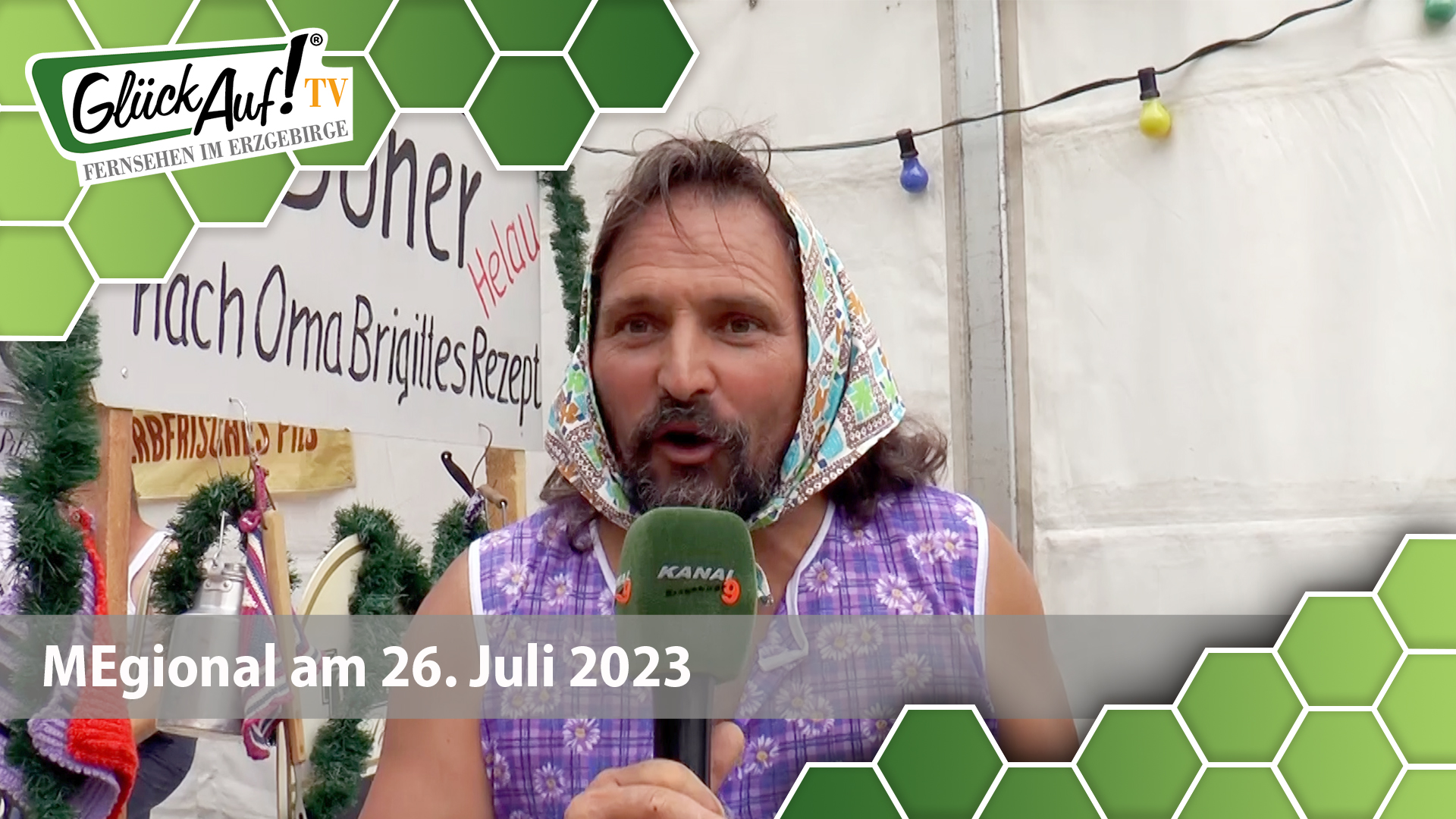 MEgional am 26. Juli 2023 mit dem Vogelschießen in Voigtsdorf