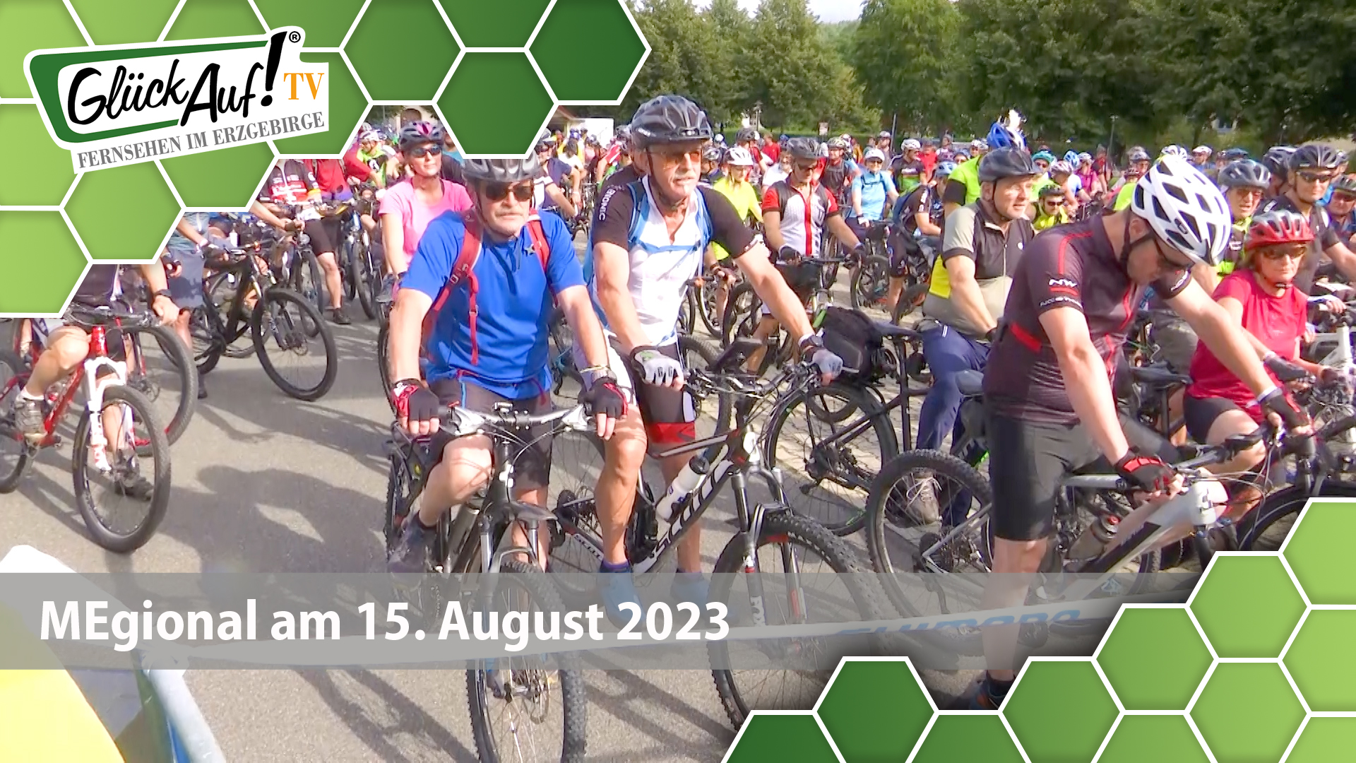 MEgional am 15. August 2023 mit der 27. Olbernhauer Radtour