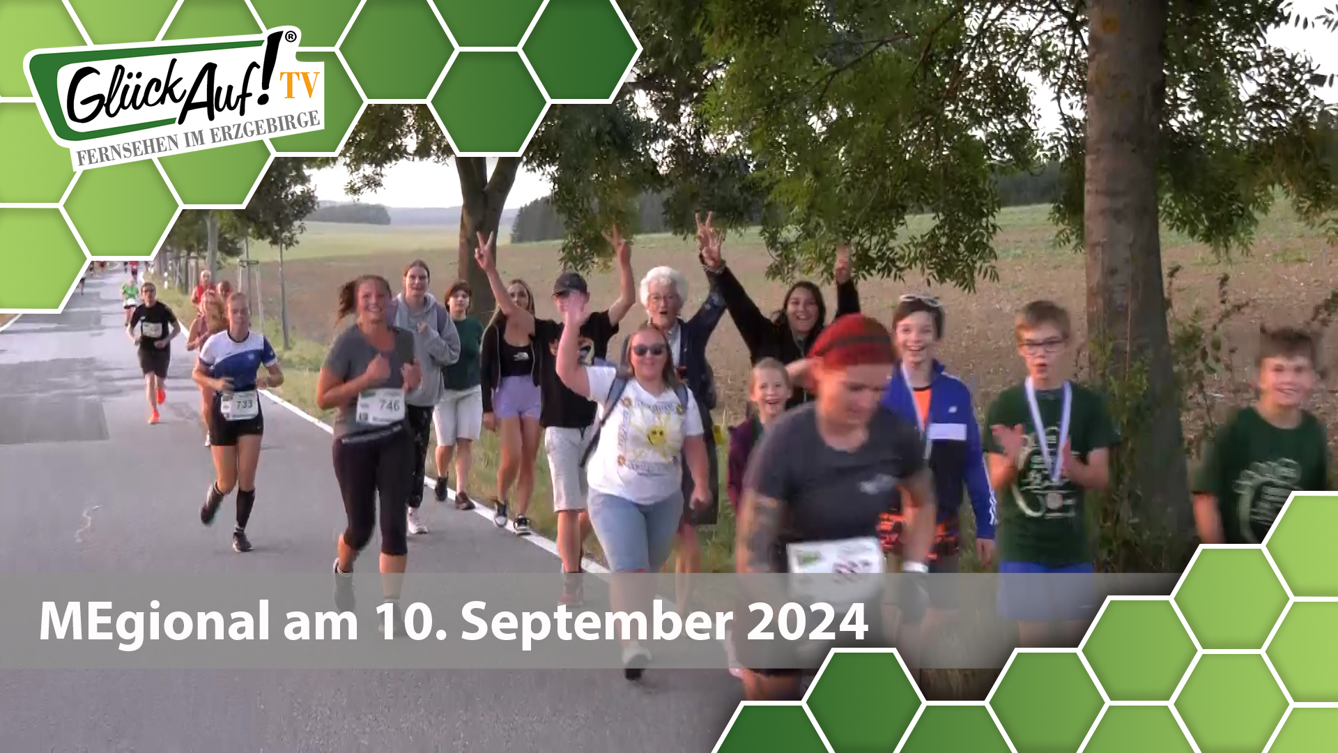 MEgional am 10. September 2024 mit dem Gassenlauf in Großrückerswalde