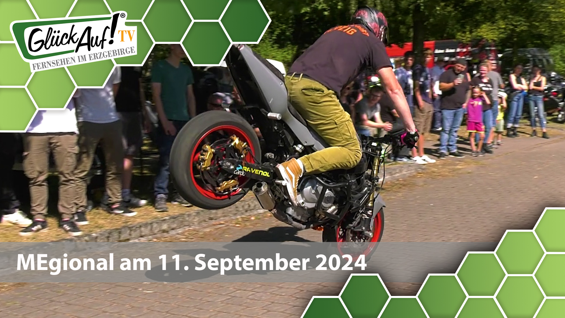 MEgional am 11. September 2024 mit dem Motorrad und Moped Treffen in Oederan