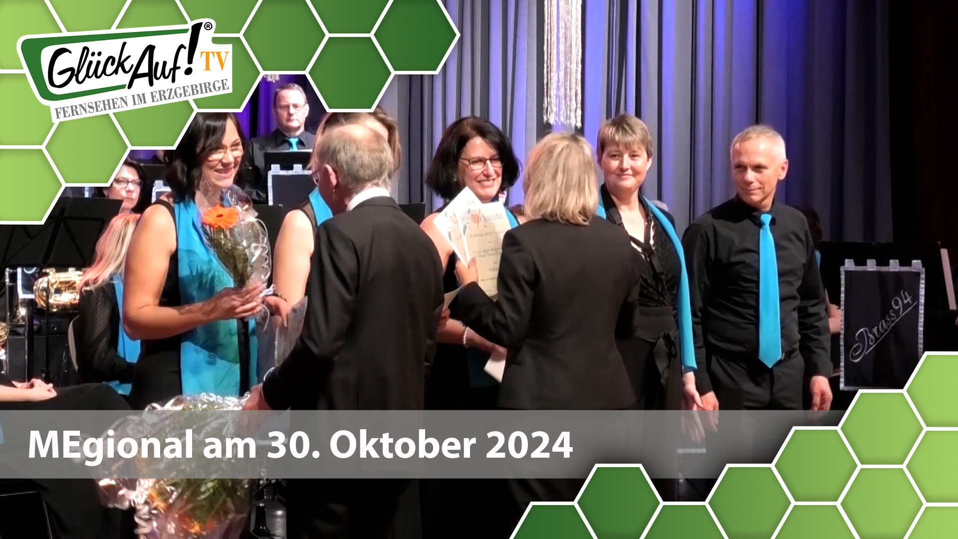 MEgional am 30. Oktober 2024 mit der Ernennung des Jugendblasorchesters Stadt Thum zum Erzgebirgsbotschafter