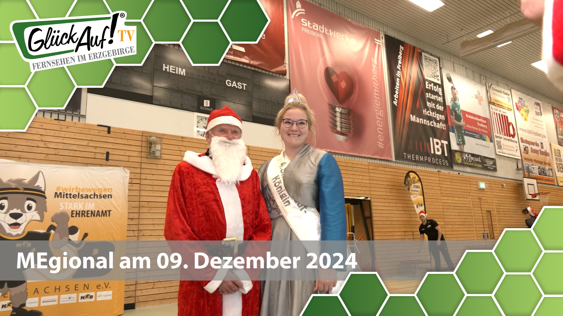 MEgional am 09. Dezember 2024 mit dem Nikolauslauf in Freiberg