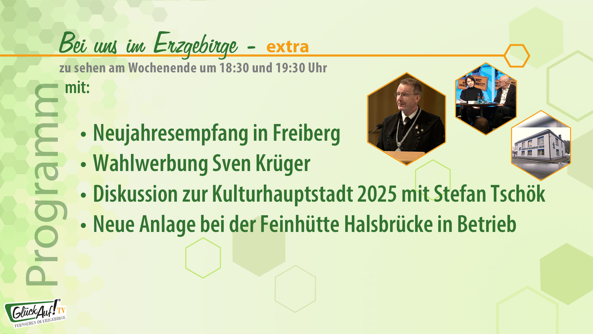 Bei uns im Erzgebirge - extra am 18.01. - 19.01.