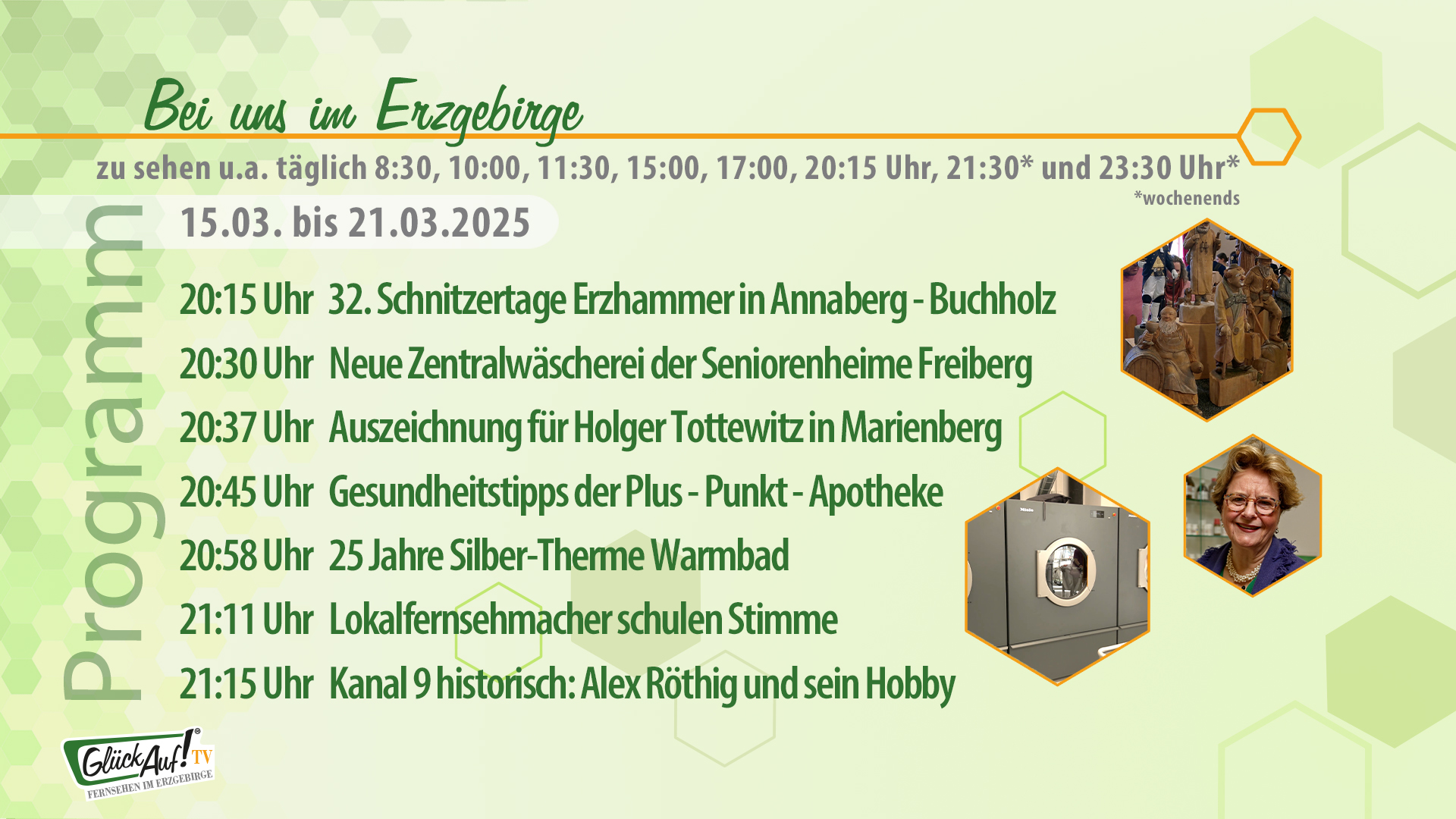 Bei uns im Erzgebirge - extra am 15.03. und 16.03.