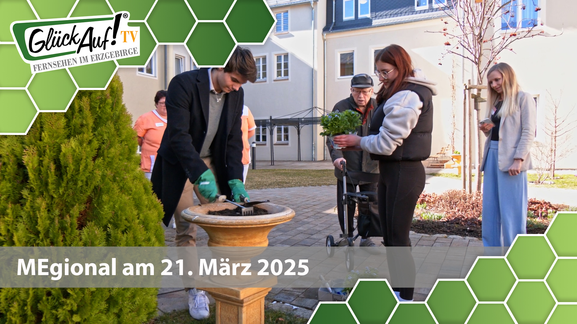 MEgional am 21. März 2025 mit der Pflanzaktion zum Demenz-Tag