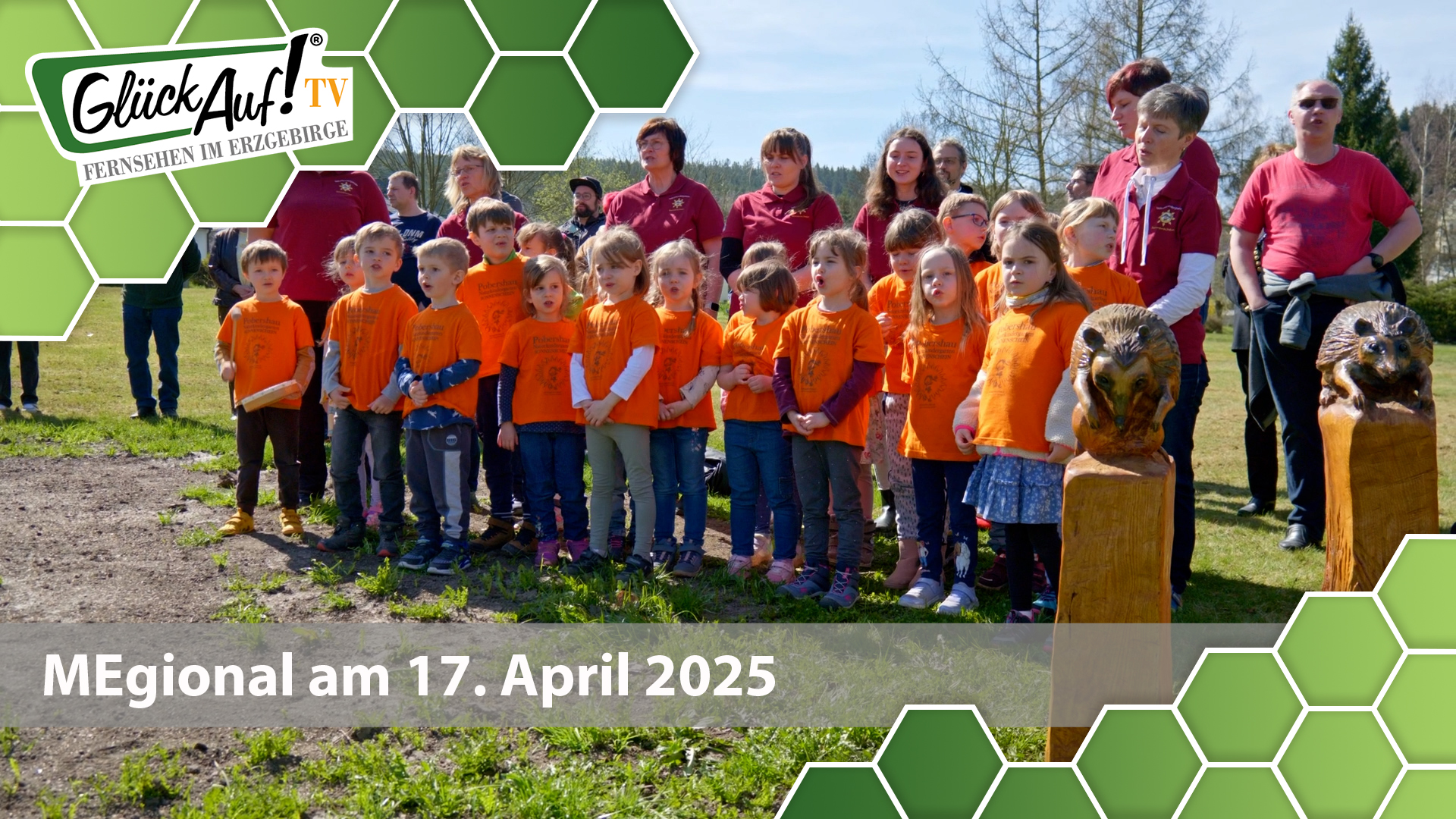 MEgional am 17. April 2025 mit dem Thema: Bergmännische Holzfiguren in Pobershau eingeweiht