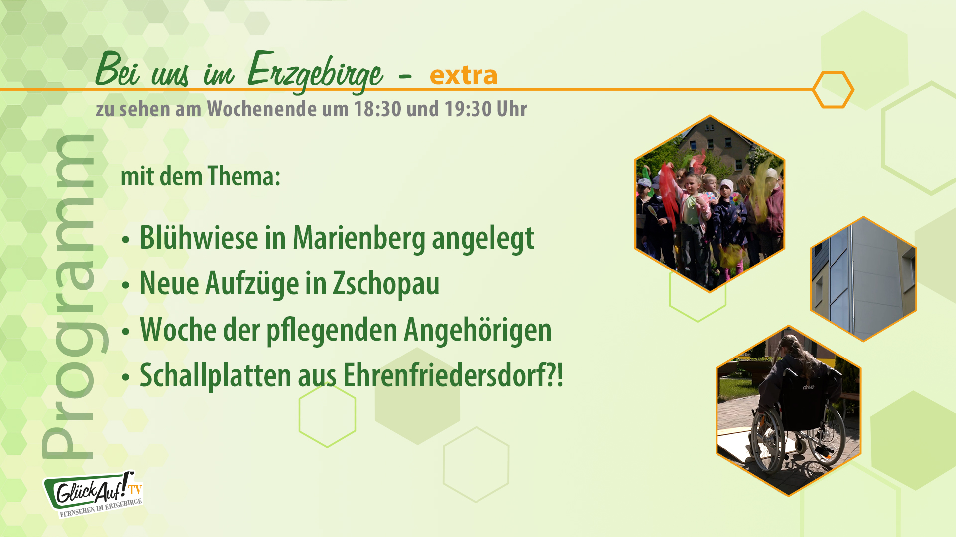 Bei uns im Erzgebirge - extra am 17.05. und 18.05.