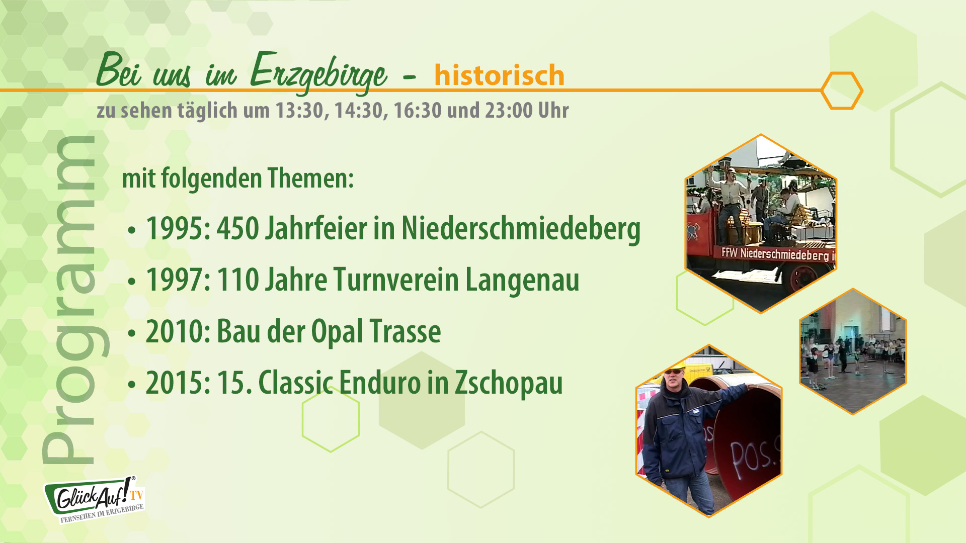 Bei uns im Erzgebirge - historisch vom 05.07. bis 11.07.