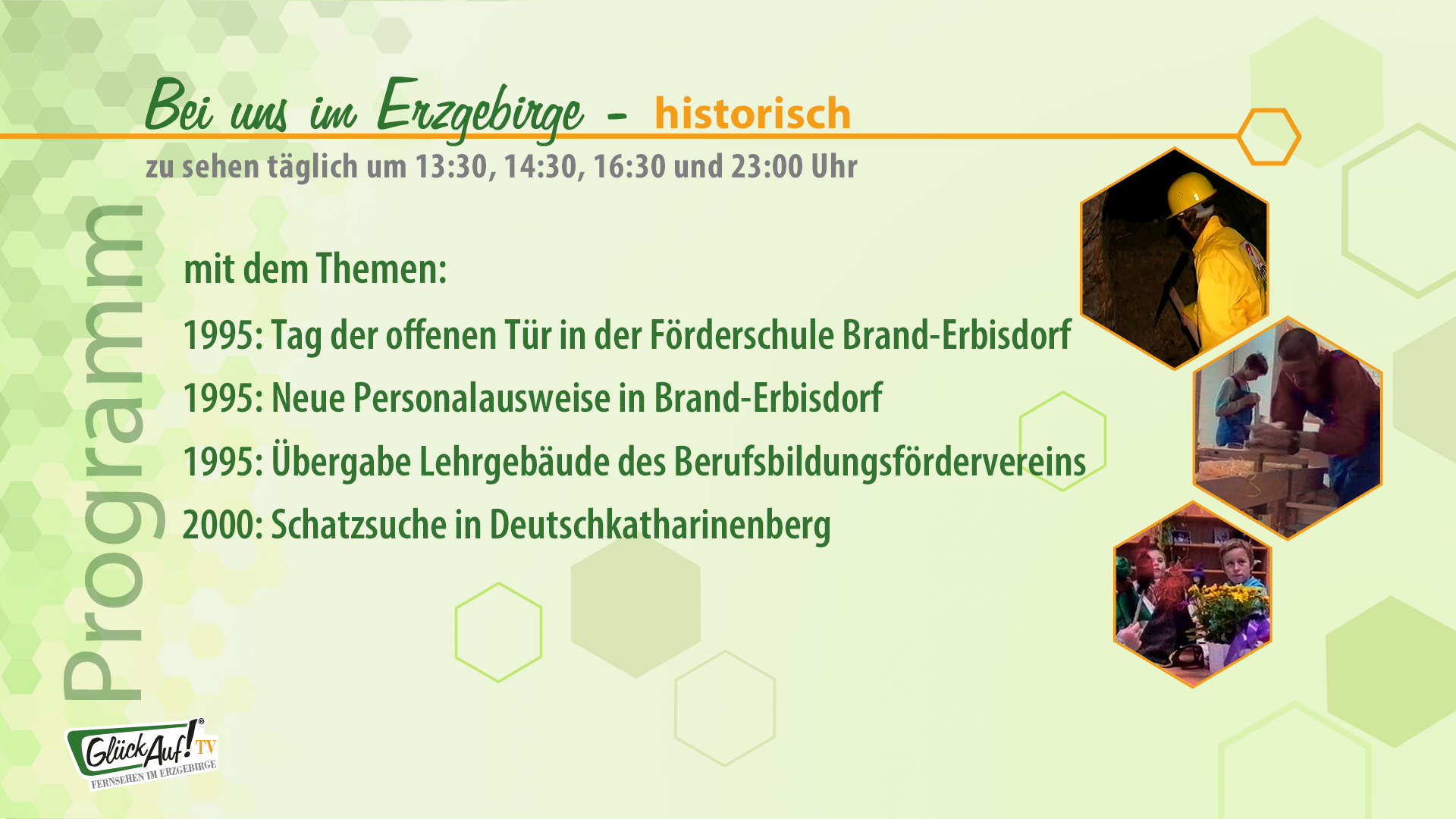 Bei uns im Erzgebirge - historisch vom 01.11. bis 07.11. Bei uns im Erzgebirge - historisch vom 01.11. bis 07.11.